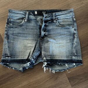 Kut from the Kloth Blue Jean Shorts